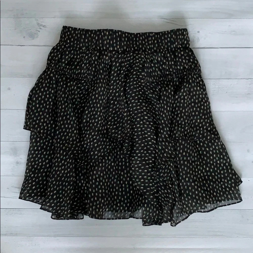 Halston Heritage Smocked Flowy Skirt Size XS - Picture 2 of 4